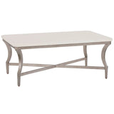 Birchaven Cocktail Table, White Quartz