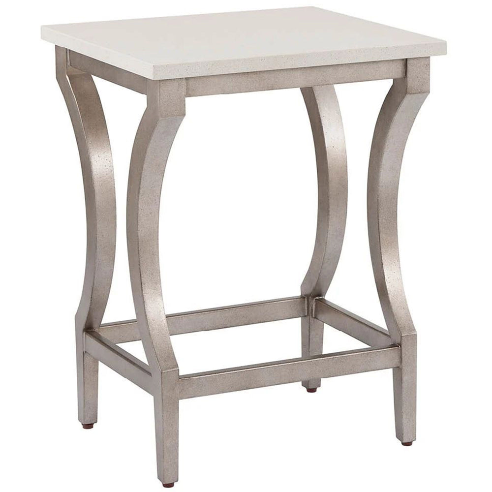Brichaven Nesting Table, White Quartz