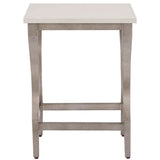 Brichaven Nesting Table, White Quartz