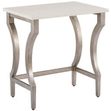 Brichaven Nesting Table, White Quartz