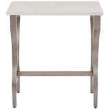 Brichaven Nesting Table, White Quartz