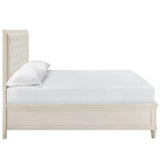 Birchaven Willow Upholstered Bed, Bilma Natural