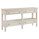 Birchaven 4 Drawer Console Table, Willow