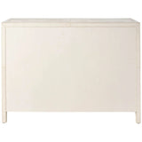 Lira 6 Drawer Dresser, Grey Leather