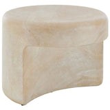 Nimbus Nesting Table, Faux Travertine