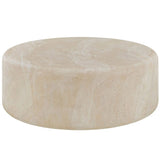 Nimbus Nesting Table, Faux Travertine