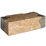 MIrage Cocktail Table, Light Emperador