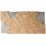 MIrage Cocktail Table, Light Emperador