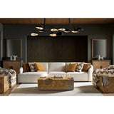 MIrage Cocktail Table, Light Emperador