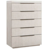 Modern Quartz 5 Drawer Chest, Mist