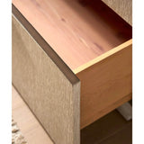 Modern Quartz 5 Drawer Chest, Mist