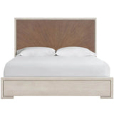 Modern Panel Bed, Mist