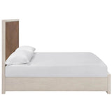 Modern Panel Bed, Mist