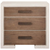 Modern 3 Drawer Nightstand, Mist