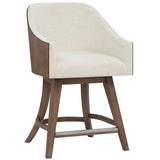 Modern Swivel Counter Chair, Mist
