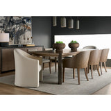 Modern Rectangular Dining Table, Haze