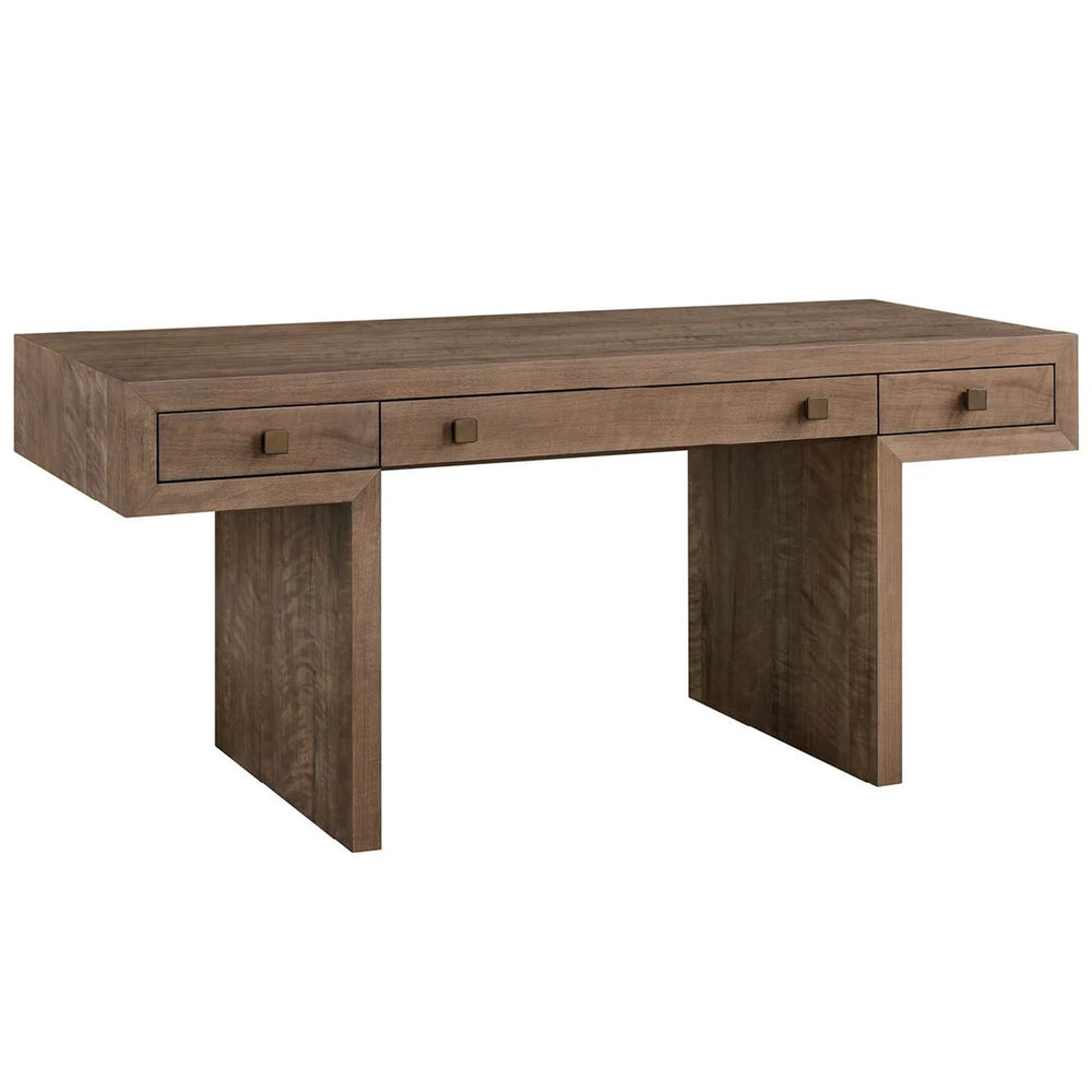 Modern 3 Drawer Writing Desk, Haze