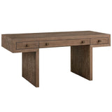 Modern 3 Drawer Writing Desk, Haze