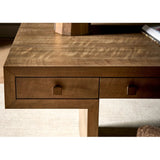 Modern 3 Drawer Writing Desk, Haze