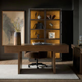 Modern 3 Drawer Writing Desk, Haze