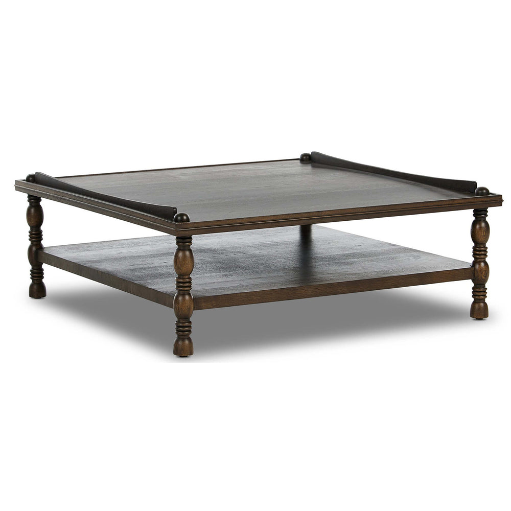 Umair Coffee Table, Espresso-Furniture - Accent Tables-High Fashion Home