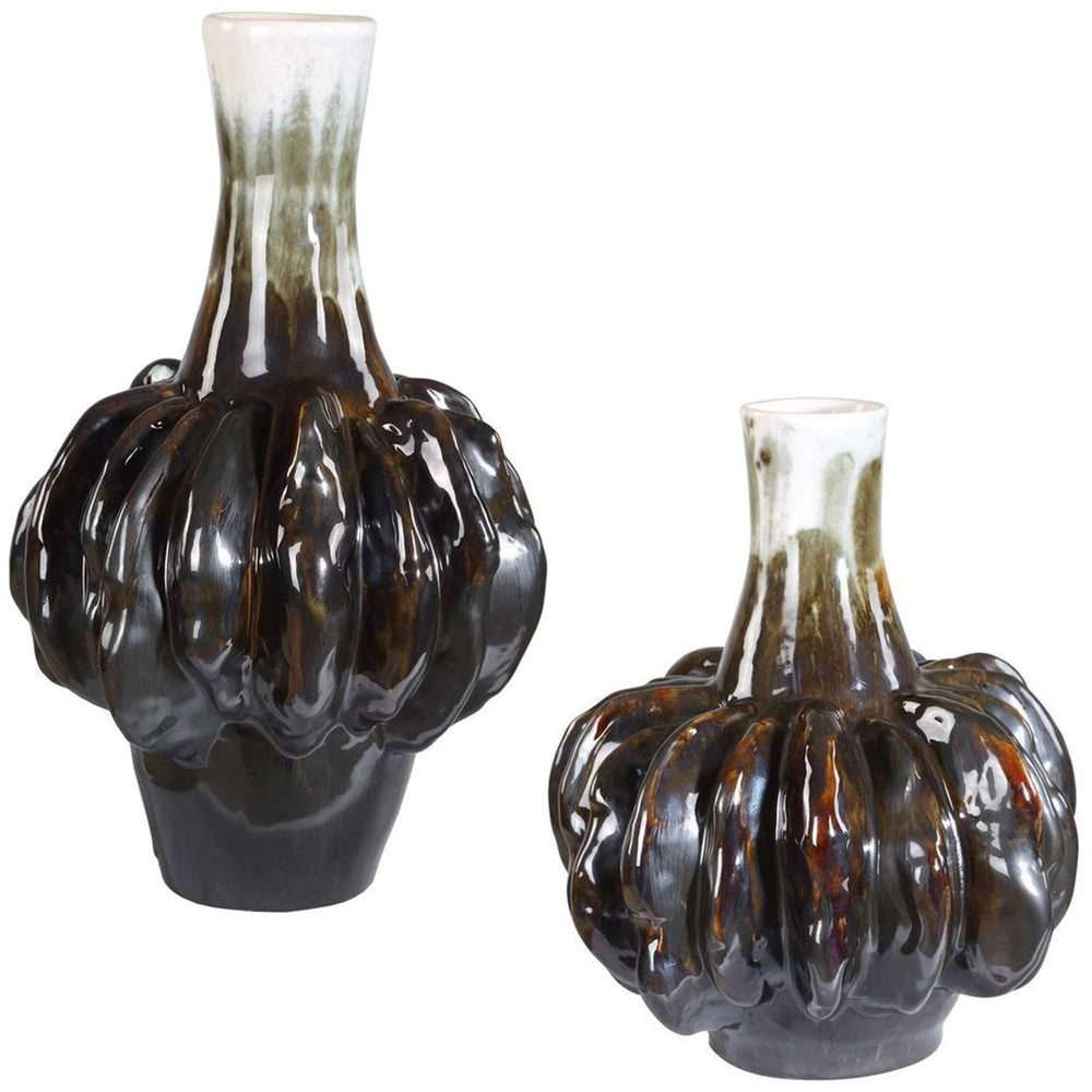 Umbrian Vases, Set of 2, Multi-Accessories-High Fashion Home