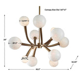 Uni 12 Light Chandelier