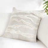 Passage Pillow, Ivory-Accessories-High Fashion Home