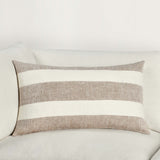 Gardner Lumbar Pillow, Hazel/Ivory-High Fashion Home