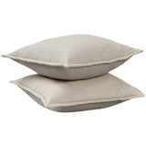 Talia Euro Sham, Natural-Accessories-High Fashion Home