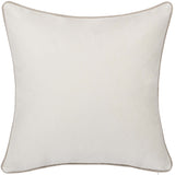 Heirloom Velvet Pillow, Ivory-Accessories-High Fashion Home