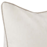 Heirloom Velvet Pillow, Ivory-Accessories-High Fashion Home