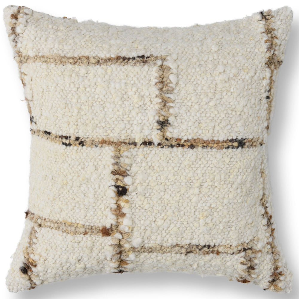Stonefield Pillow, Natural/Brown, Set of 2