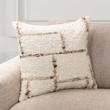 Stonefield Pillow, Natural/Brown, Set of 2