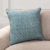 Bromley Pillow, Blue, Set of 2