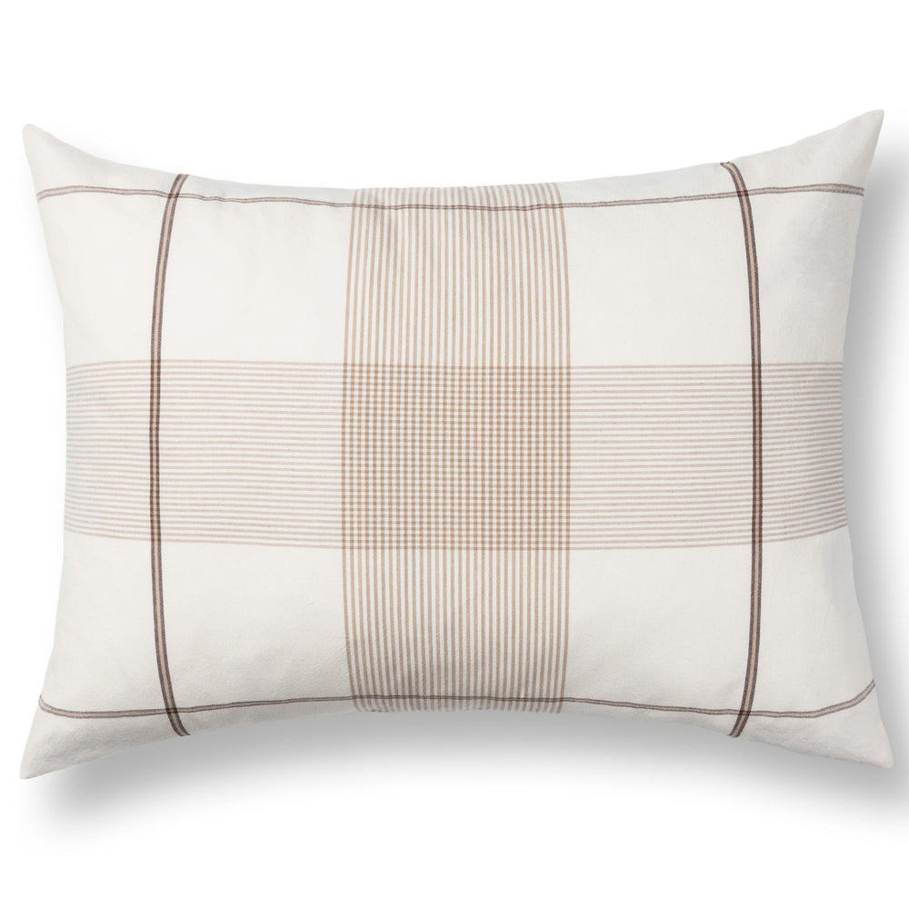 Hanson Standard Sham, Ivory/Toffee, Set of 2