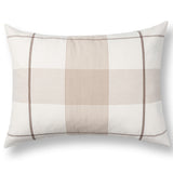 Hanson Standard Sham, Ivory/Toffee, Set of 2