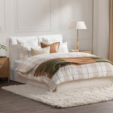 Hanson Standard Sham, Ivory/Toffee, Set of 2