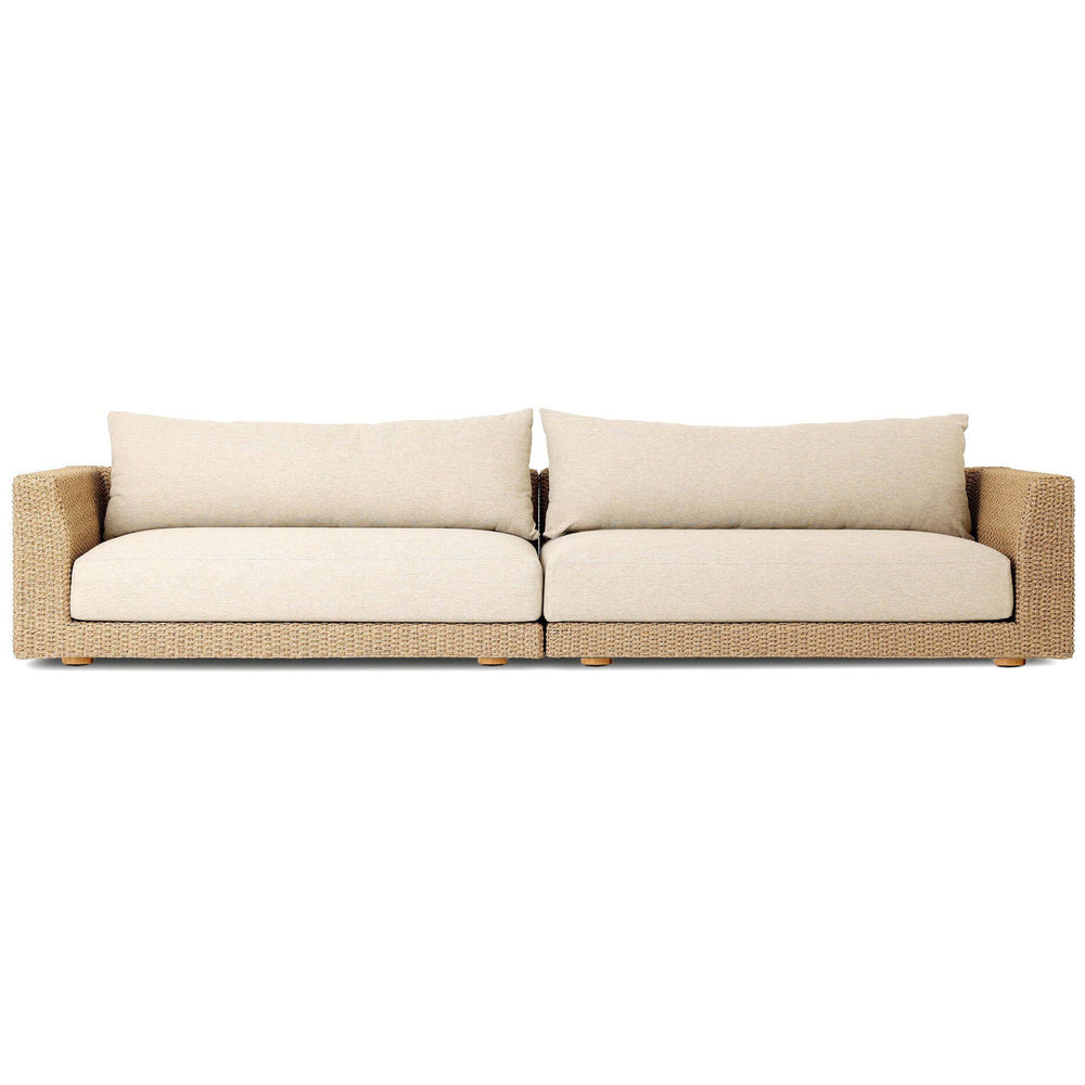 Sylvan 2 Piece Outdoor Sectional, Casa Cream by Four Hands