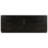 Suki Large Media Console, Burnished Black by Four Hands — FRT_1