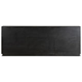 Suki Large Media Console, Burnished Black by Four Hands — BCK_1