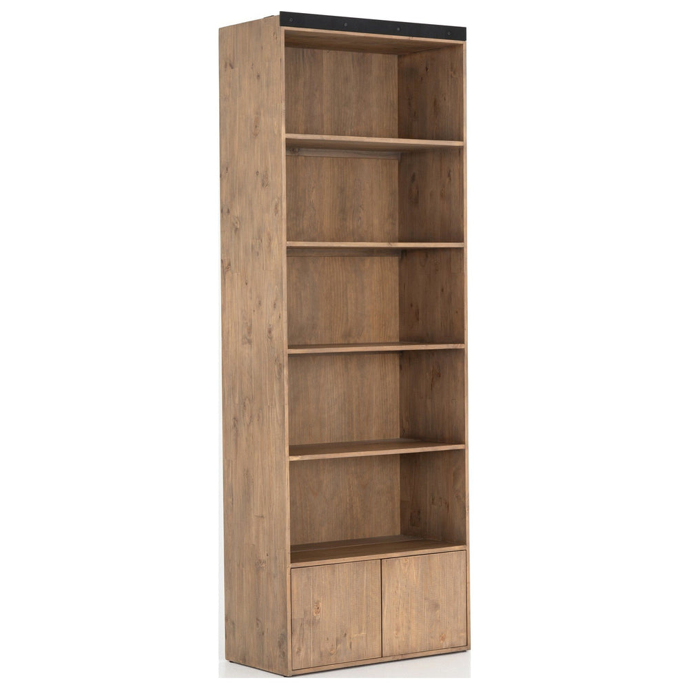 Bane Bookshelf, Smoked Pine by Four Hands — PRM_1