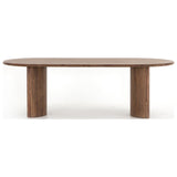Paden Dining Table, Seasoned Brown Acacia by Four Hands — FRT_1