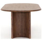 Paden Dining Table, Seasoned Brown Acacia by Four Hands — SID_1