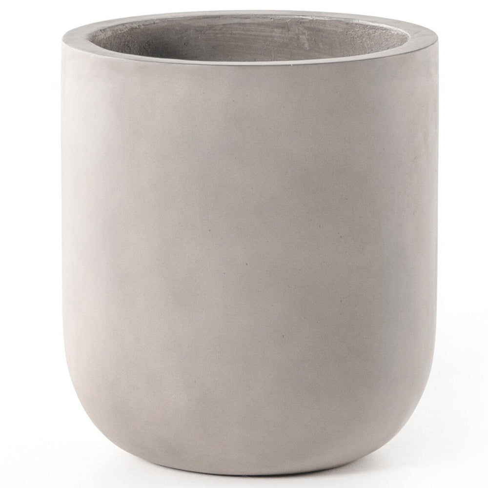 Ivan Round Planter, Grey by Four Hands