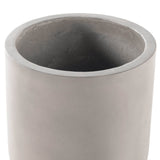 Ivan Round Planter, Grey by Four Hands