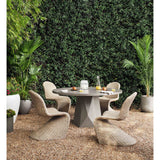 Ivan Round Planter, Grey by Four Hands