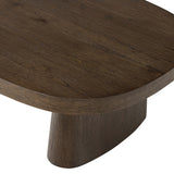 Valen Coffee Table, Rustic Brown-Furniture - Accent Tables-High Fashion Home