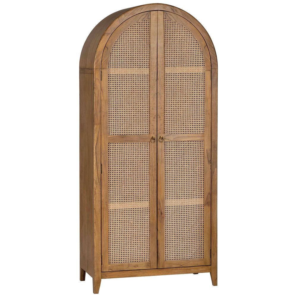 Valencia Cabinet, Brown-Furniture - Storage-High Fashion Home