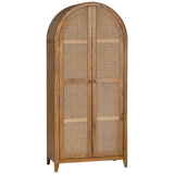 Valencia Cabinet, Brown-Furniture - Storage-High Fashion Home
